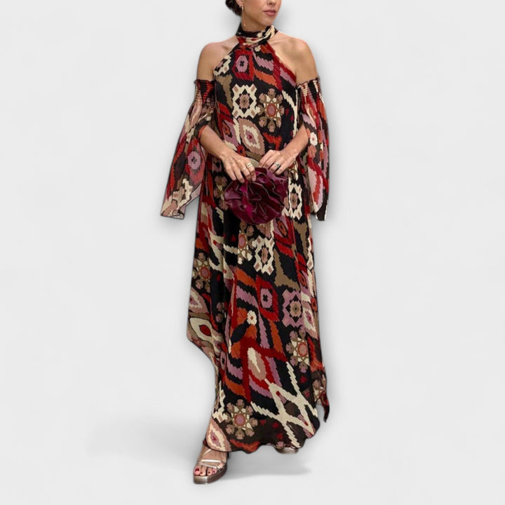 Monroe - Maxi obleka, navdihnjena z boho stilom