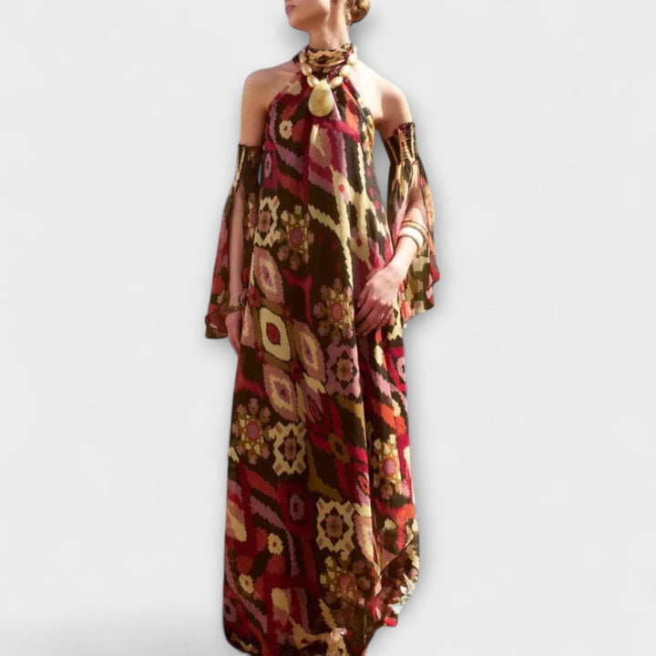 Monroe - Maxi obleka, navdihnjena z boho stilom