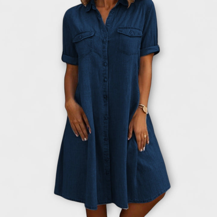 Casual A-line obleka