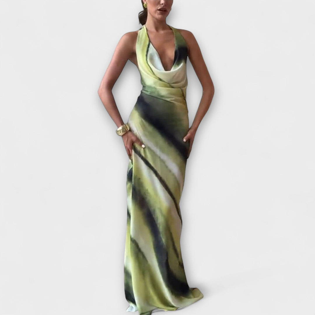 Klasične maxi obleke z gradientom in tie-dye