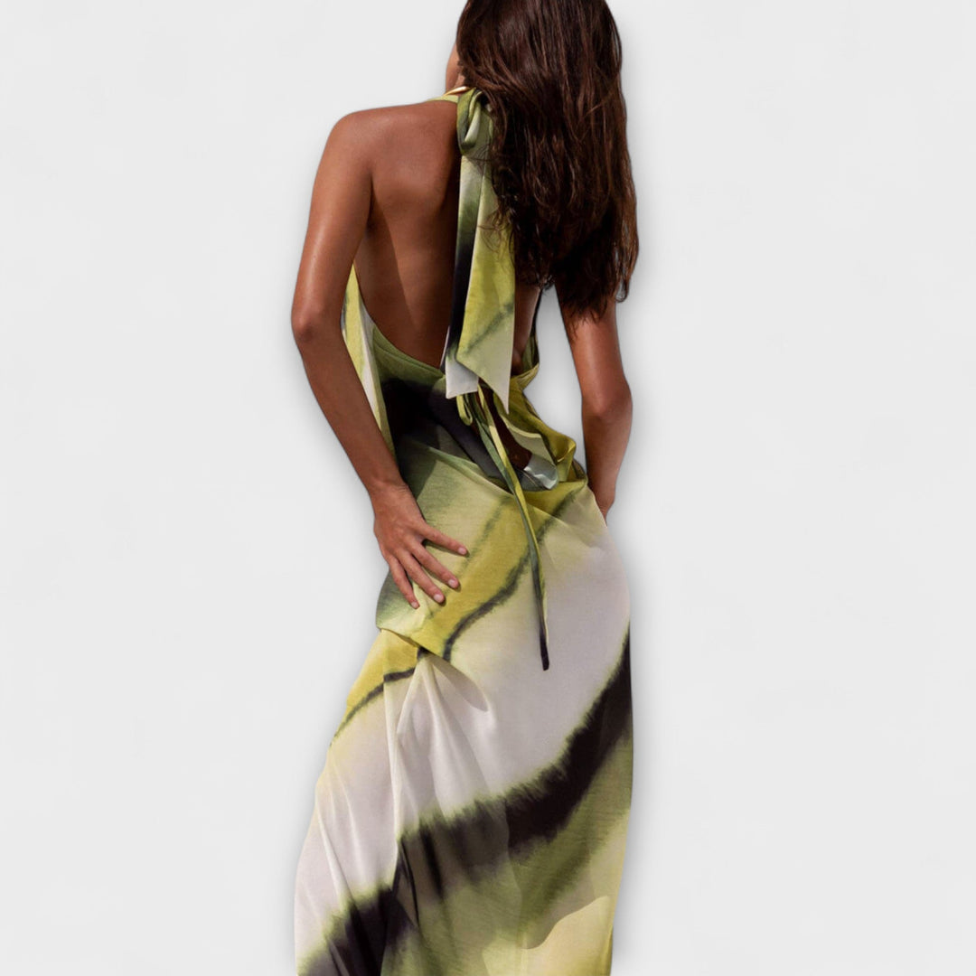 Klasične maxi obleke z gradientom in tie-dye