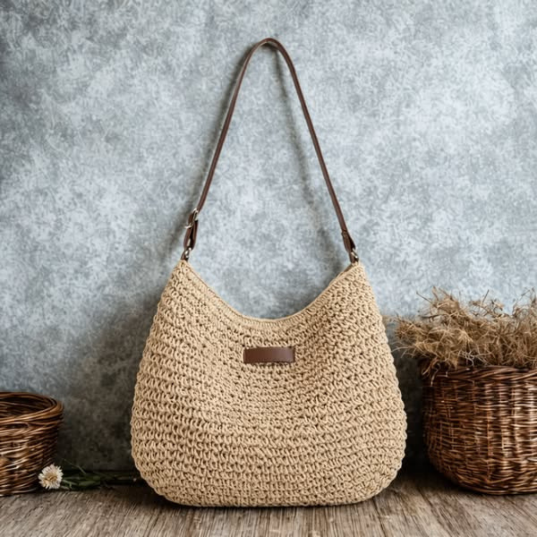 Simona - Elegantna Pletena Torbica