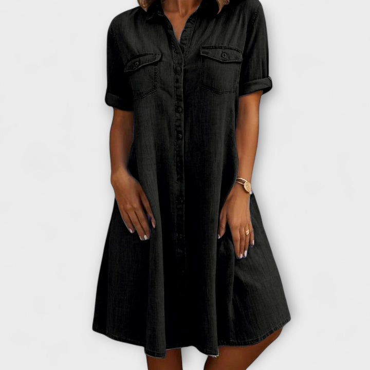 Casual A-line obleka