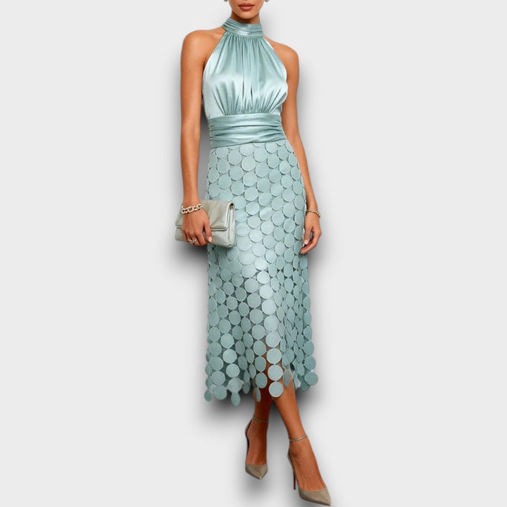 Céline – Elegantna midi obleka