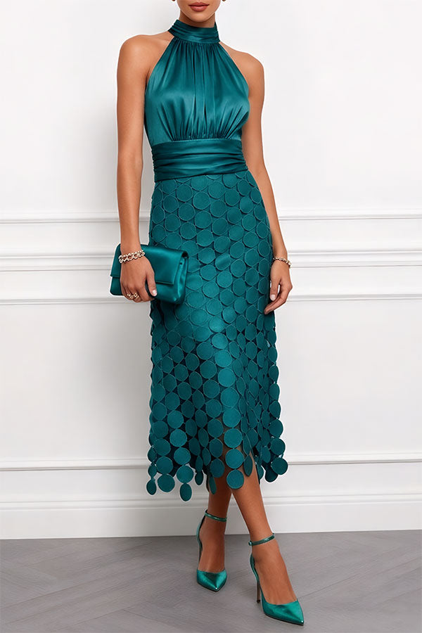 Céline – Elegantna midi obleka