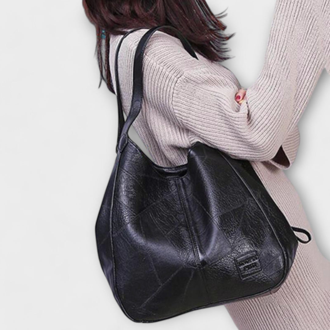 Cécile. - Vintage usnjena torba