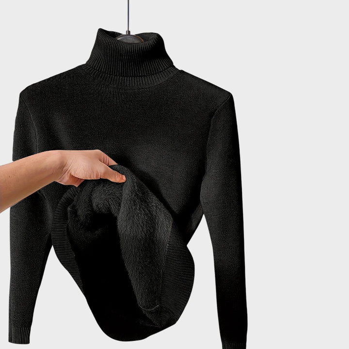 Kaja - Mehka Pulover s Turtleneck Ovratnikom