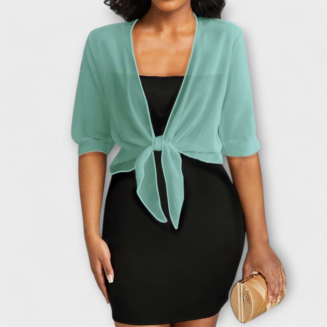 Olivia - Bluza z odprtim sprednjim delom