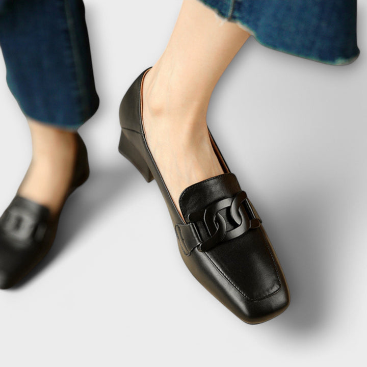 Monika – Elegantne ženske mokasine na peto