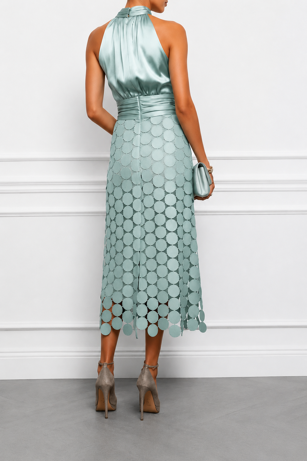 Céline – Elegantna midi obleka