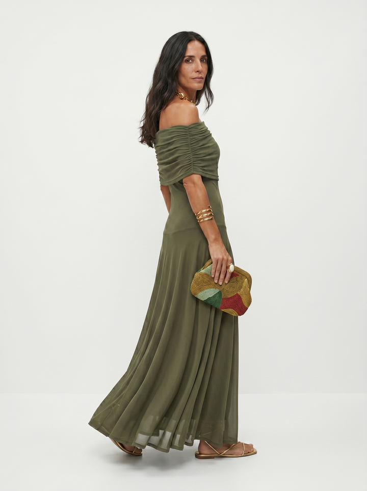 Carla - Elegantna in preprosta maxi obleka
