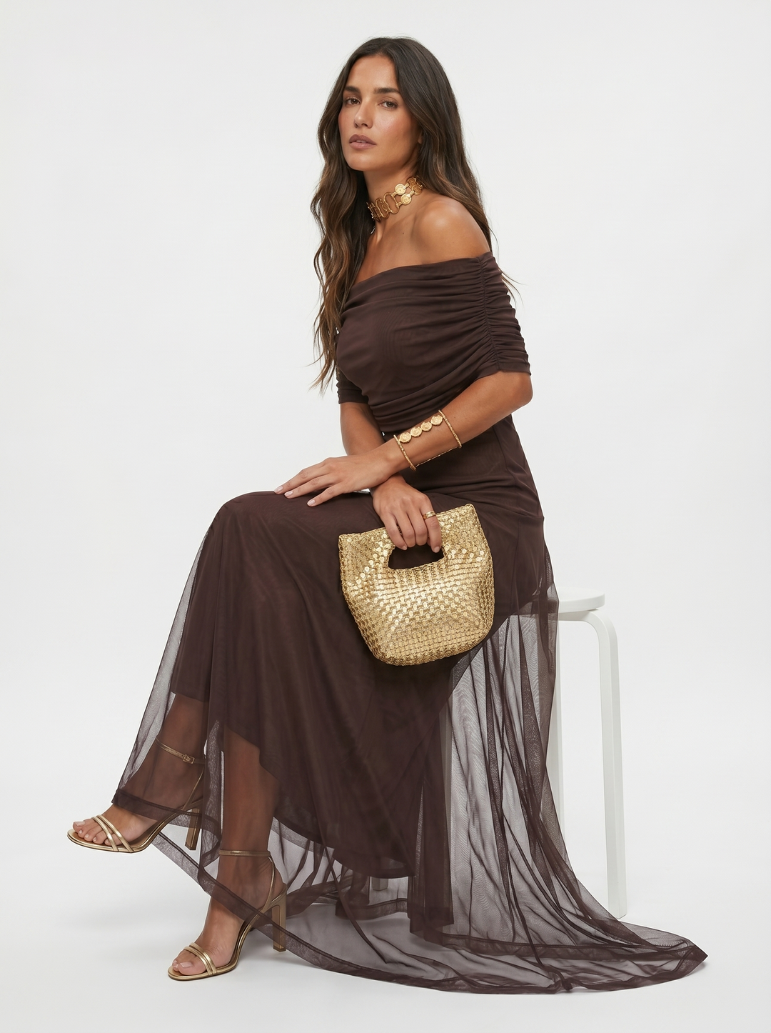 Carla - Elegantna in preprosta maxi obleka