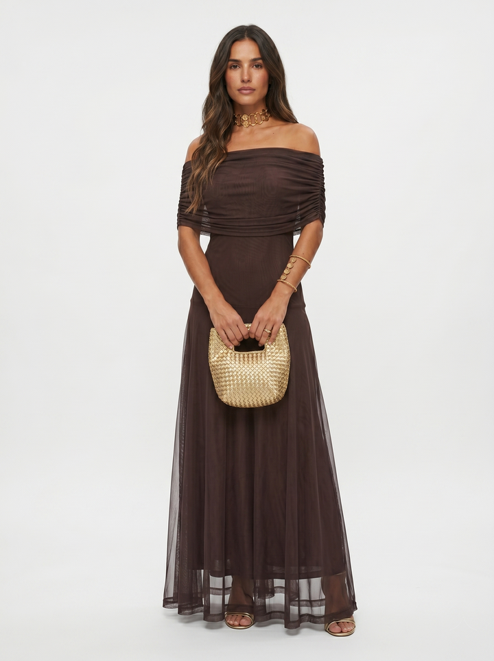 Carla - Elegantna in preprosta maxi obleka