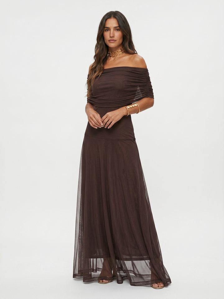 Carla - Elegantna in preprosta maxi obleka
