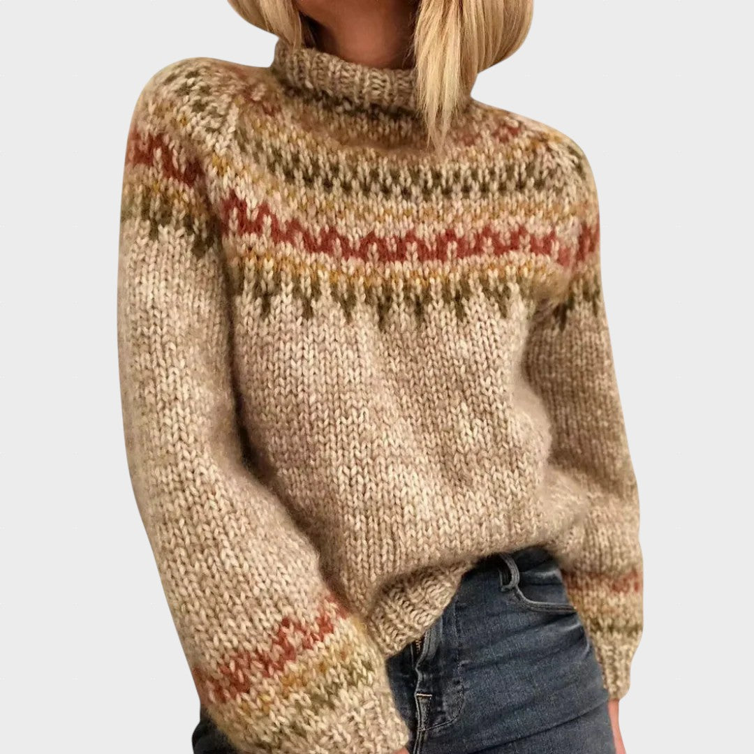 Helena - Vintage Islandski Pulover