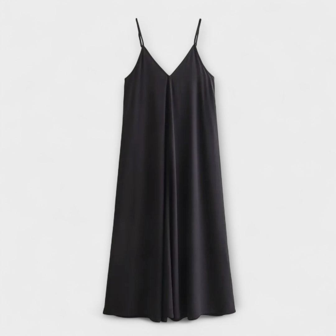 Maxi obleka na slip