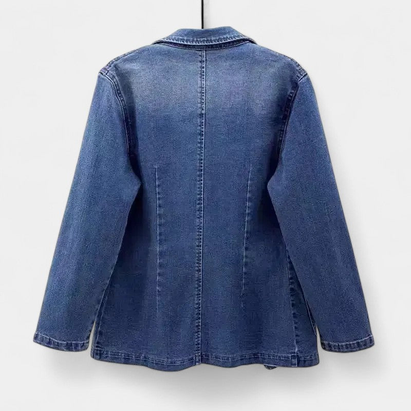 Eveline – Elegantna jeans jakna