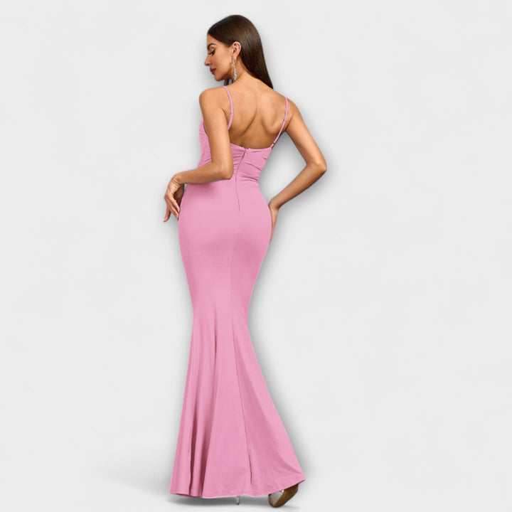 Callie - Elegantna Obleka s Volančki
