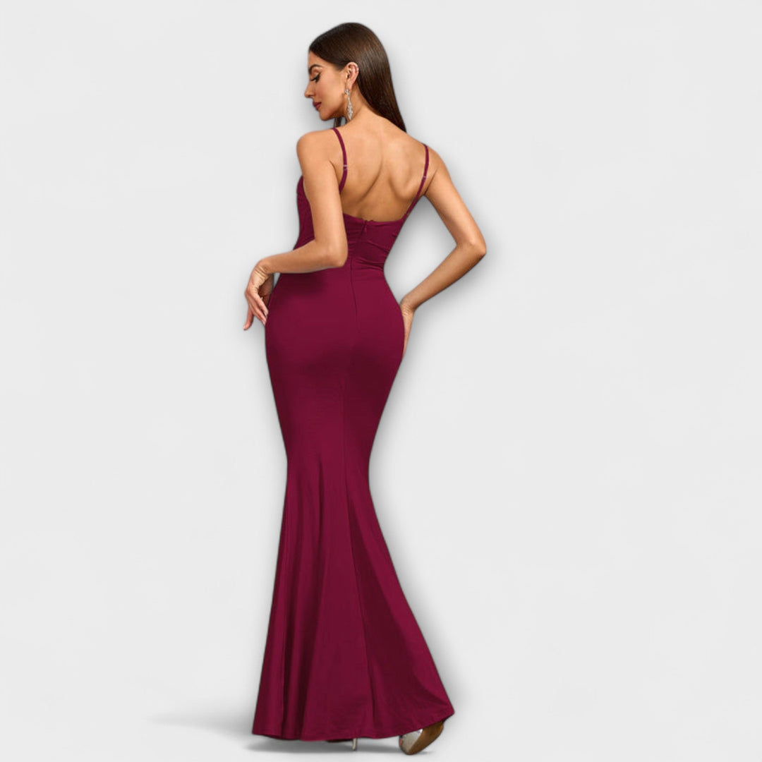 Callie - Elegantna Obleka s Volančki