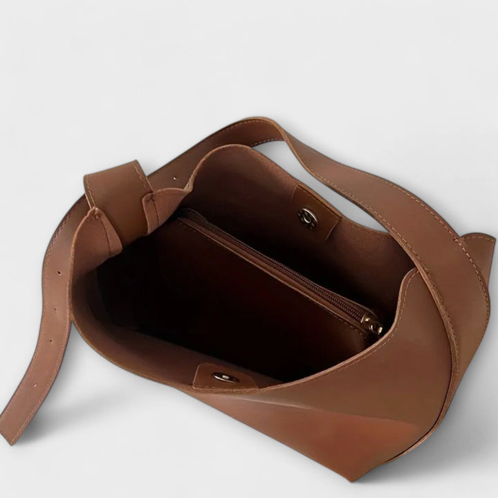 Cécile – Elegantna usnjena torba čez ramo