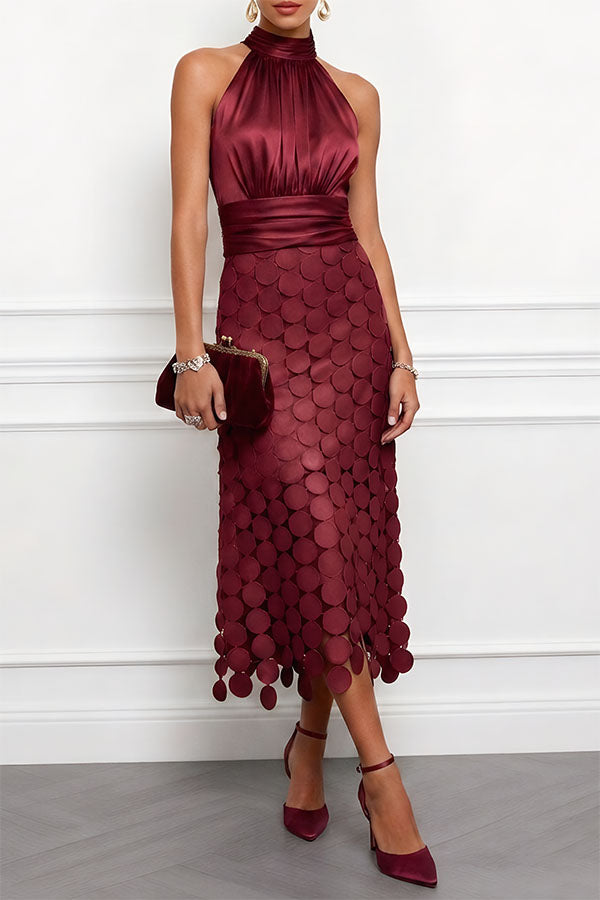 Céline – Elegantna midi obleka