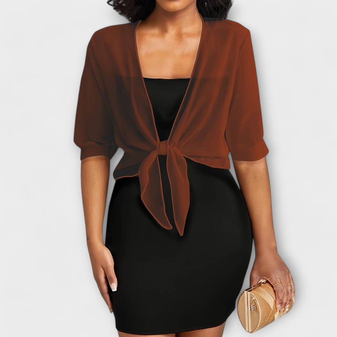 Olivia - Bluza z odprtim sprednjim delom
