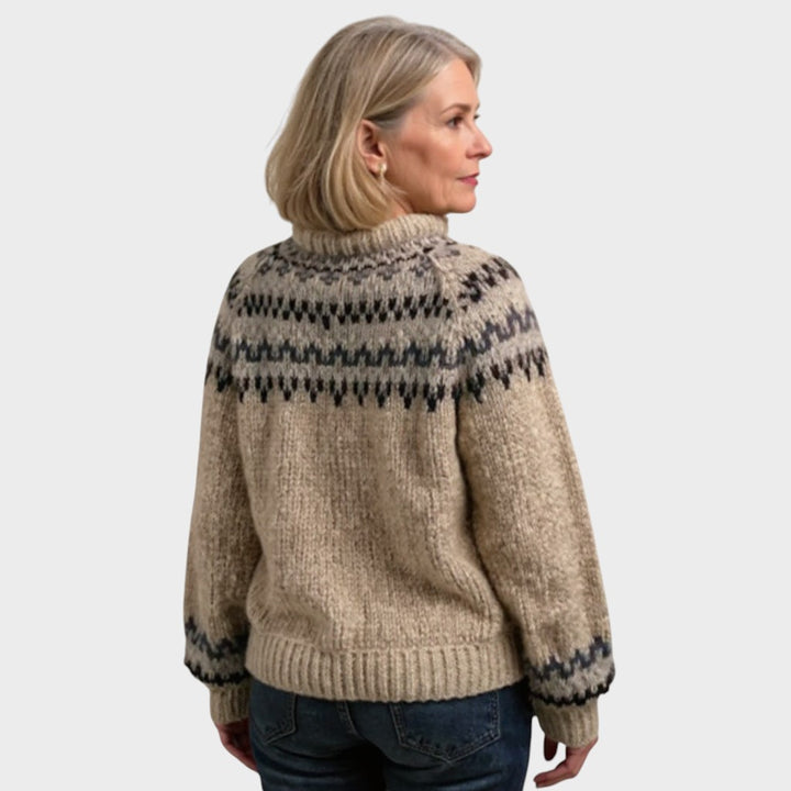 Helena - Vintage Islandski Pulover