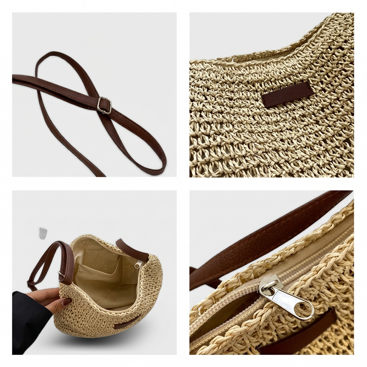 Simona - Elegantna Pletena Torbica