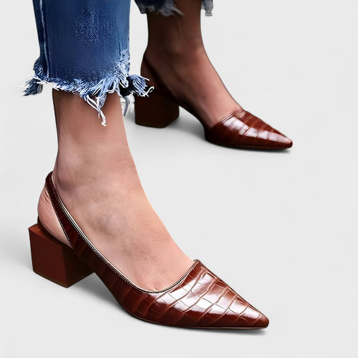 Ela – Elegantni čevlji z odprto peto